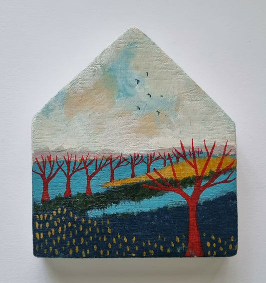 Little house sculptures- medium