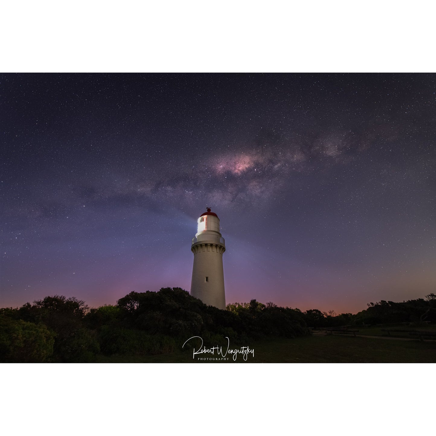 Cape Schanck Lighthouse at Night