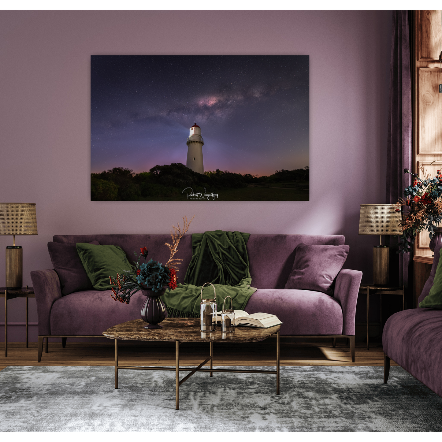 Cape Schanck Lighthouse at Night