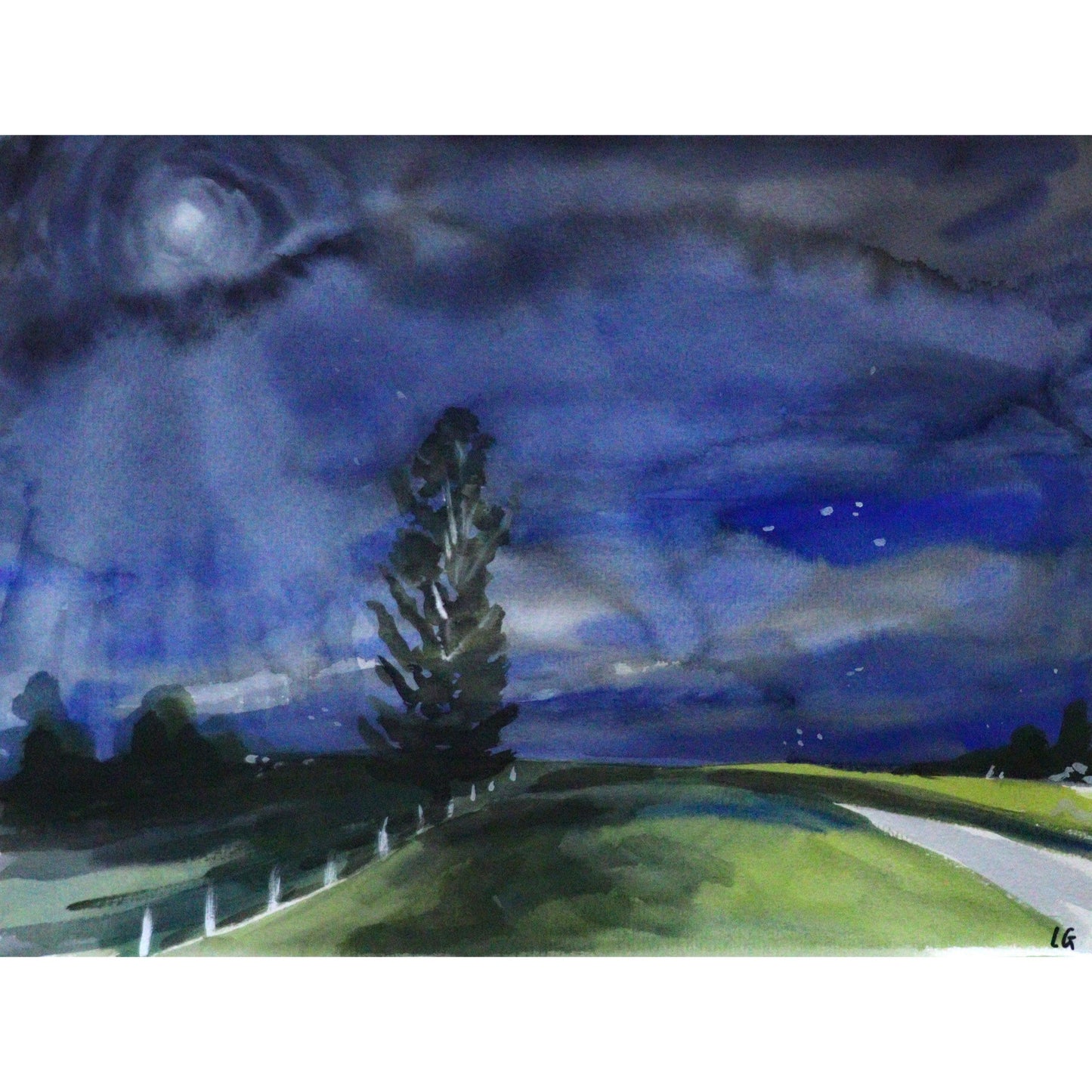 Midnight Studio View