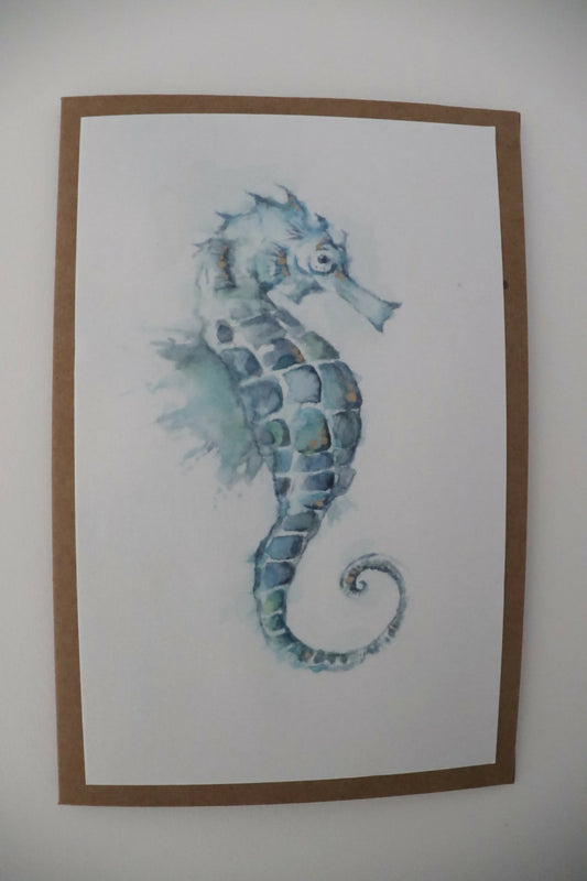 Sea Horse Greeting Card