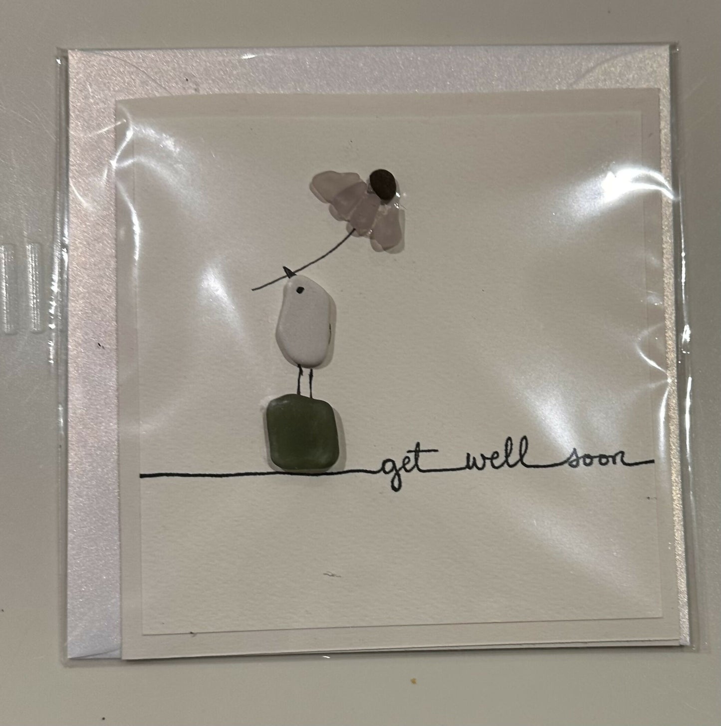 Sea Glass Greeting Cards