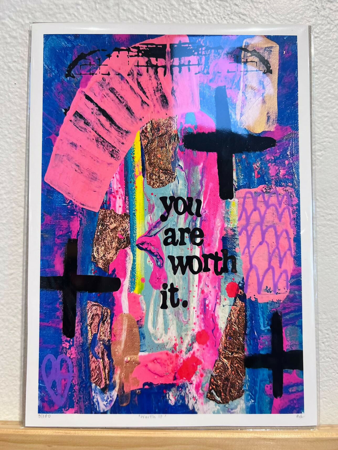 A4 Fine Art Print - Worth It