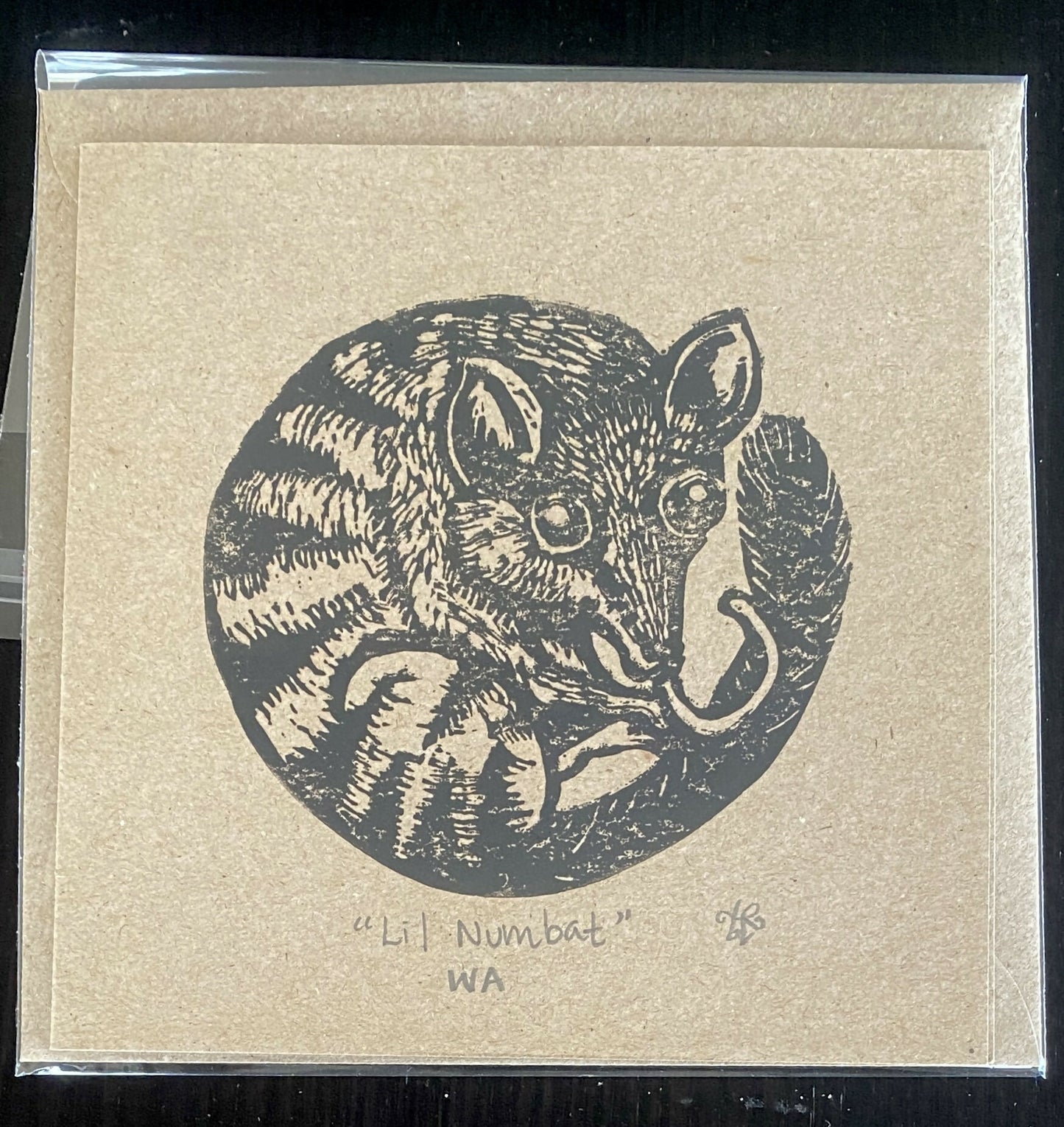 Affordable Art State Emblem Linoprint Cards