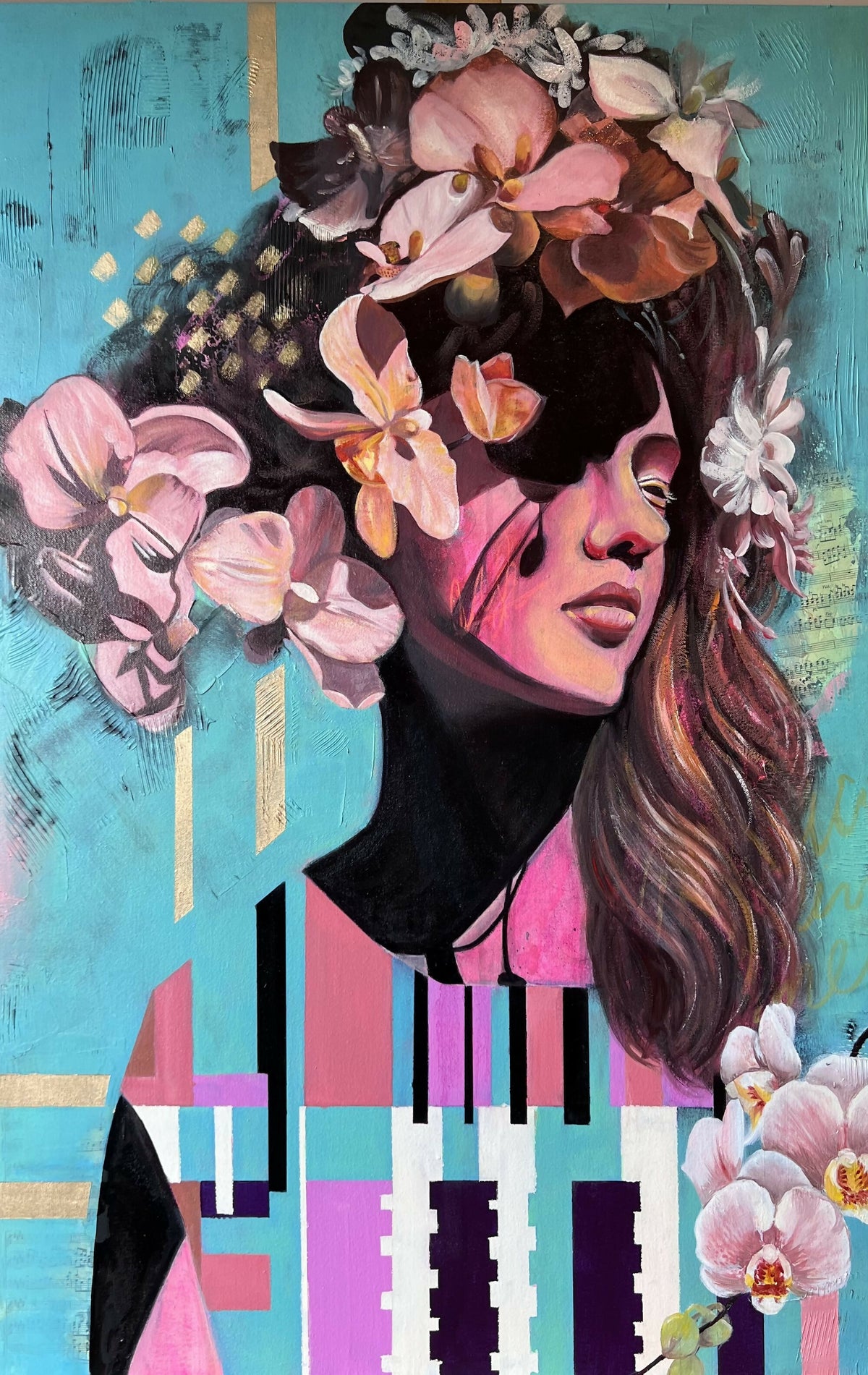 "Music Is In Me" Art Print
