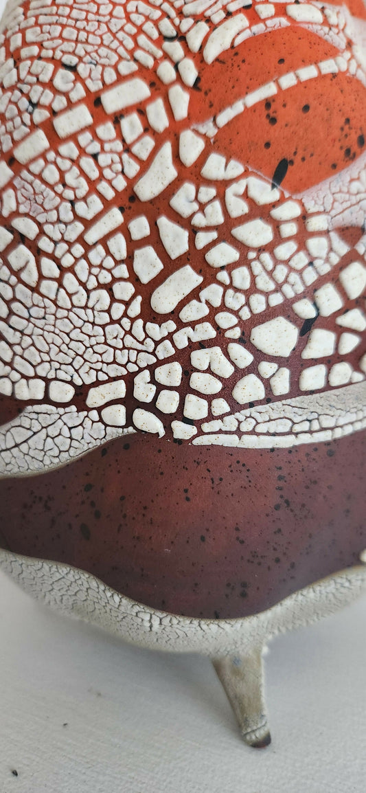 CORAL PUFF VASE
