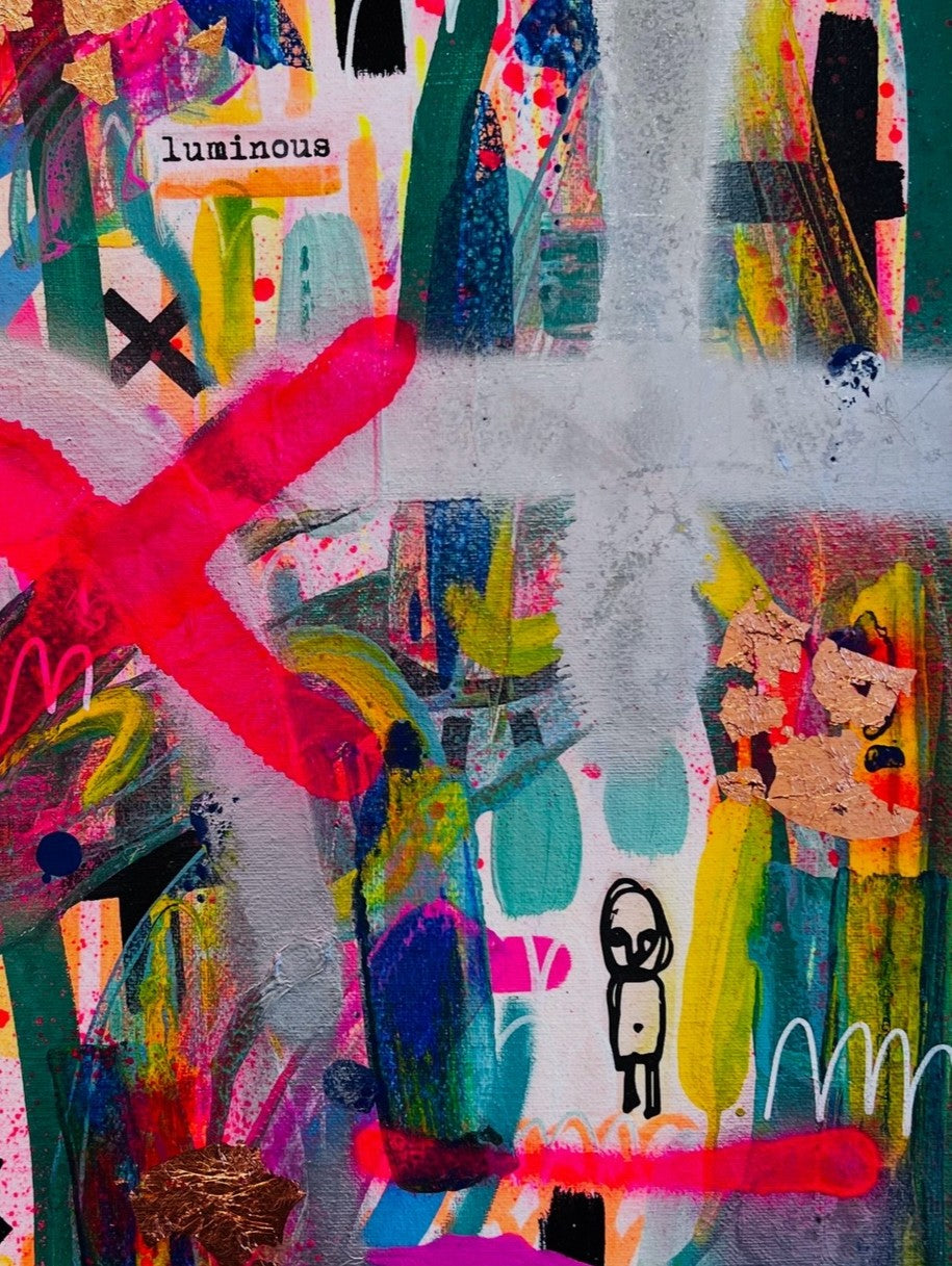 Luminous Chaos by Feature Artist Rebecca Abbey