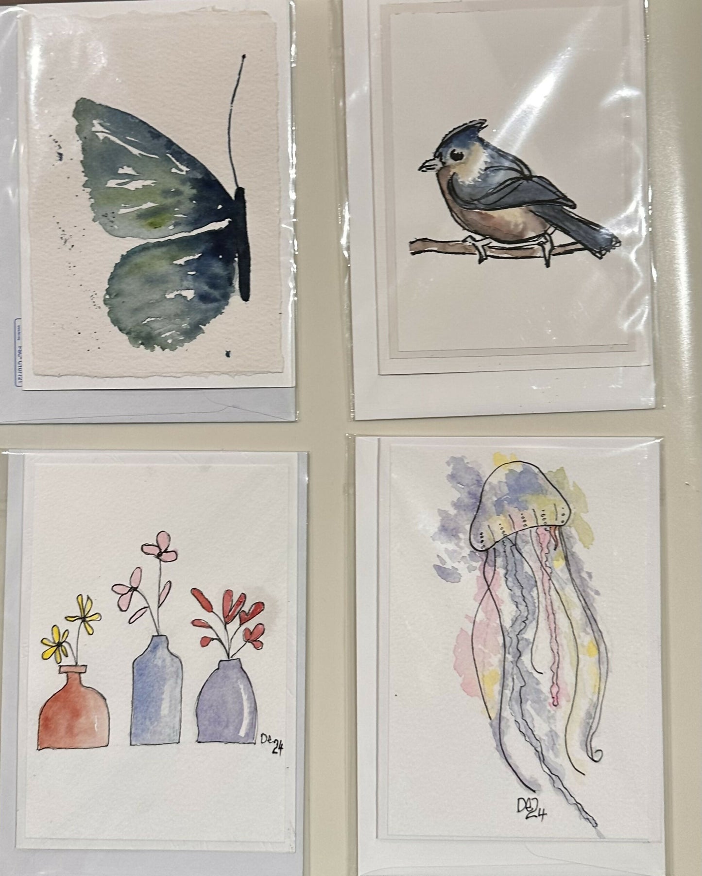 Watercolour Greeting Cards