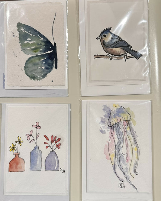 Watercolour Greeting Cards