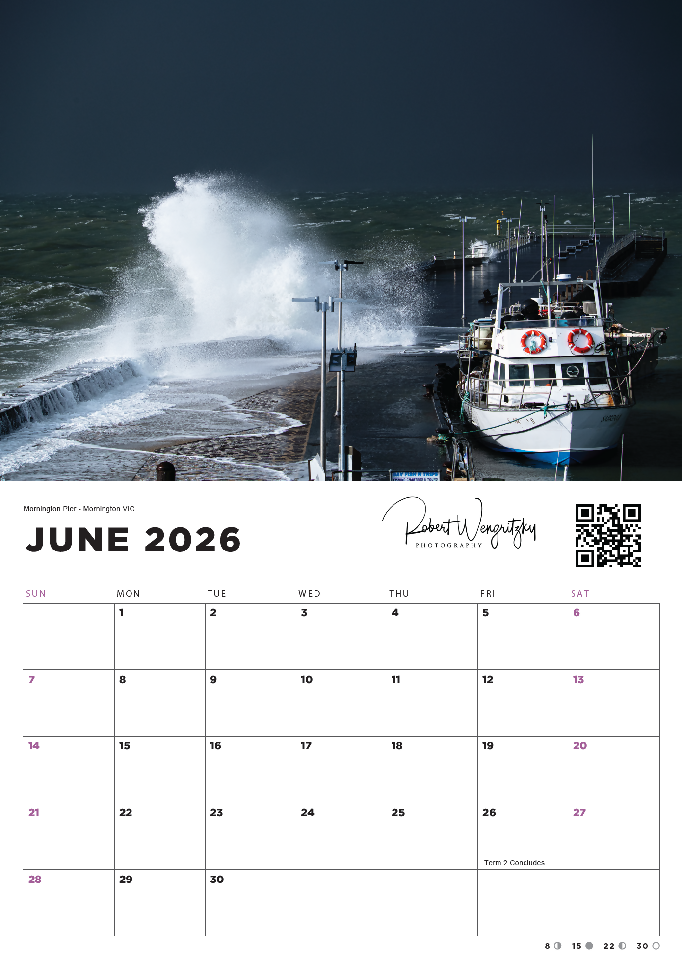 2026 Calendars - Rob Wengritzky Photography
