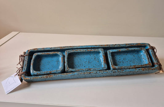 Tapas Platter by Maker Cubby House Ceramics - $110