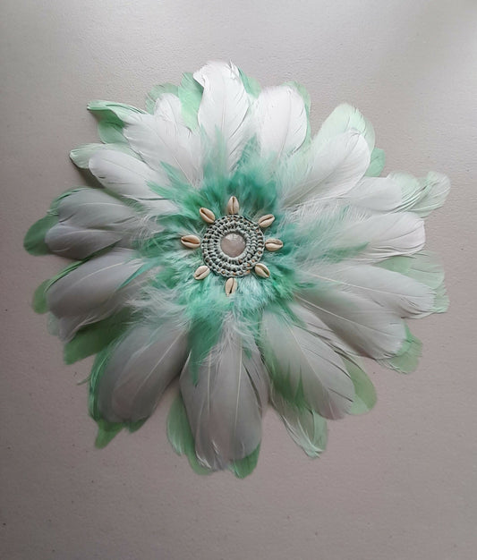 Mint green wall hanging