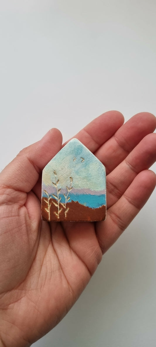 Little house sculptures-small