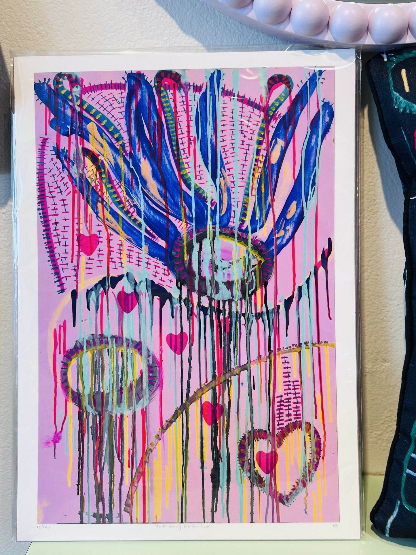 A3 Fine Art Print - Truth Beauty Freedom Love