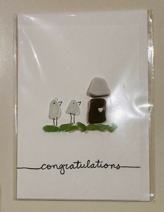 Sea Glass Greeting Cards
