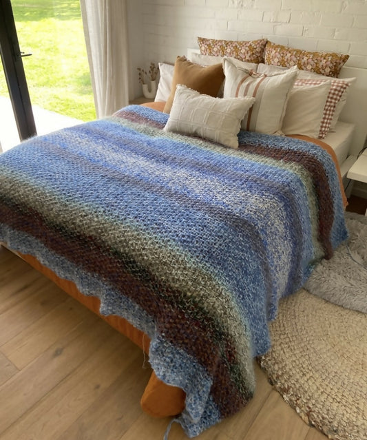 KNBL Knitted Blanket