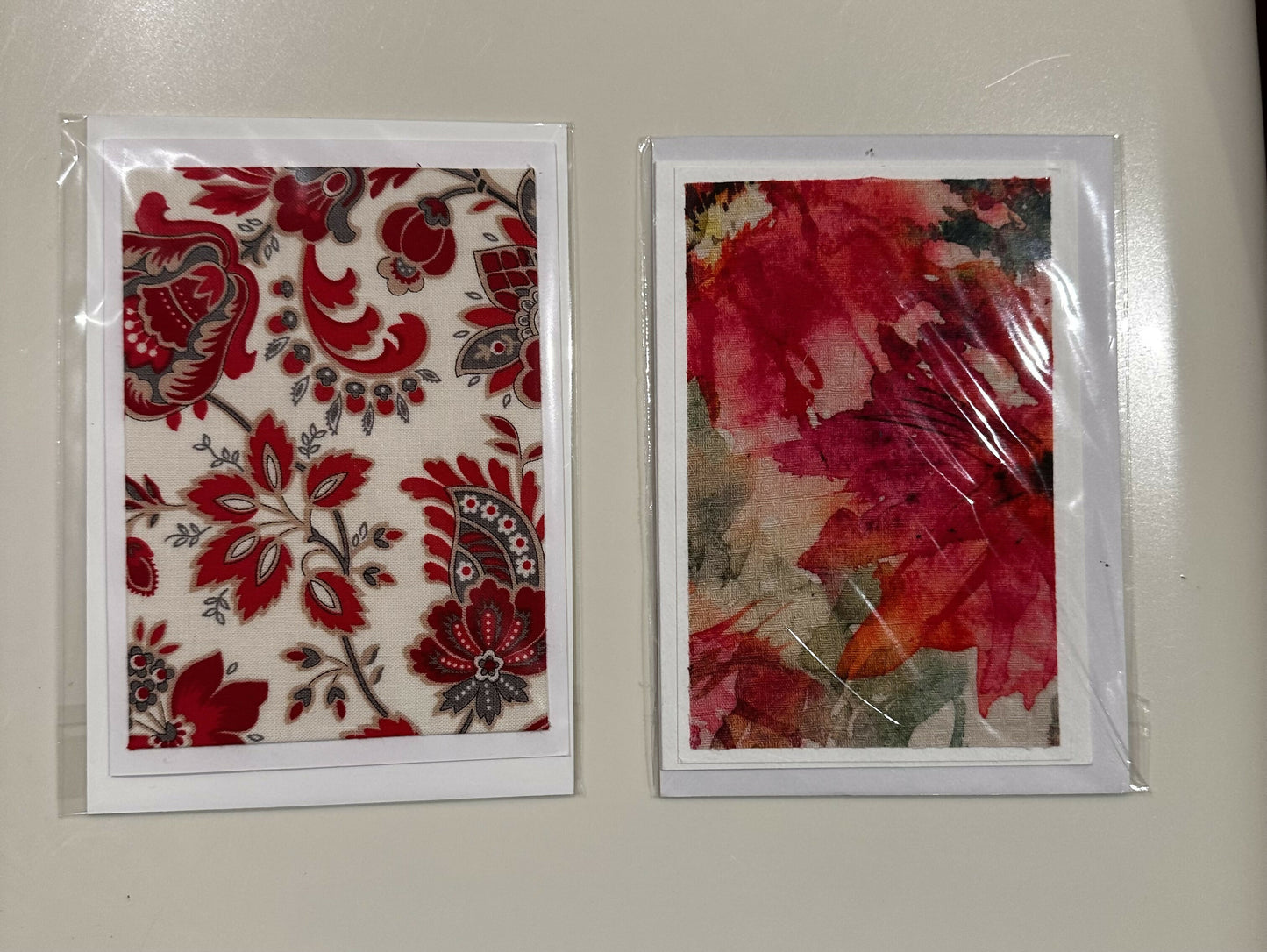 Fabric Greeting Cards
