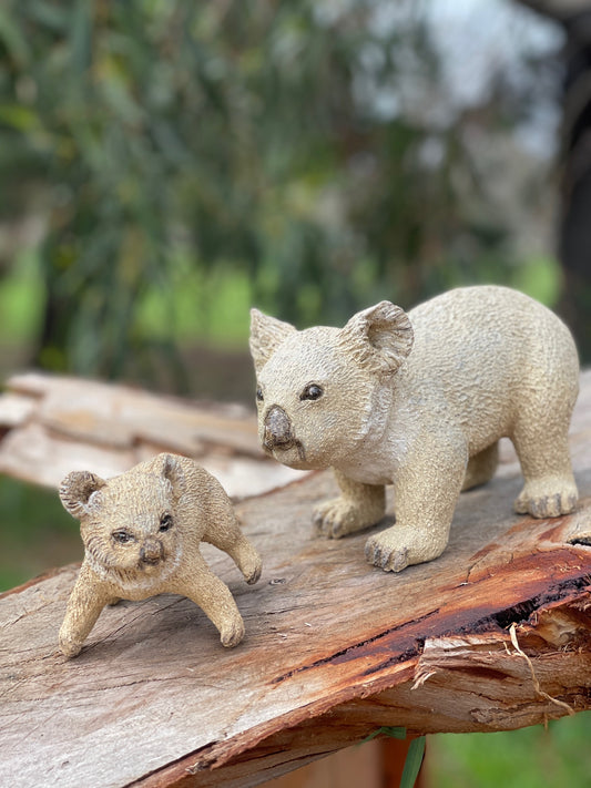 Mother Koala and Baby by Artist Nancy Keith - RRP $200