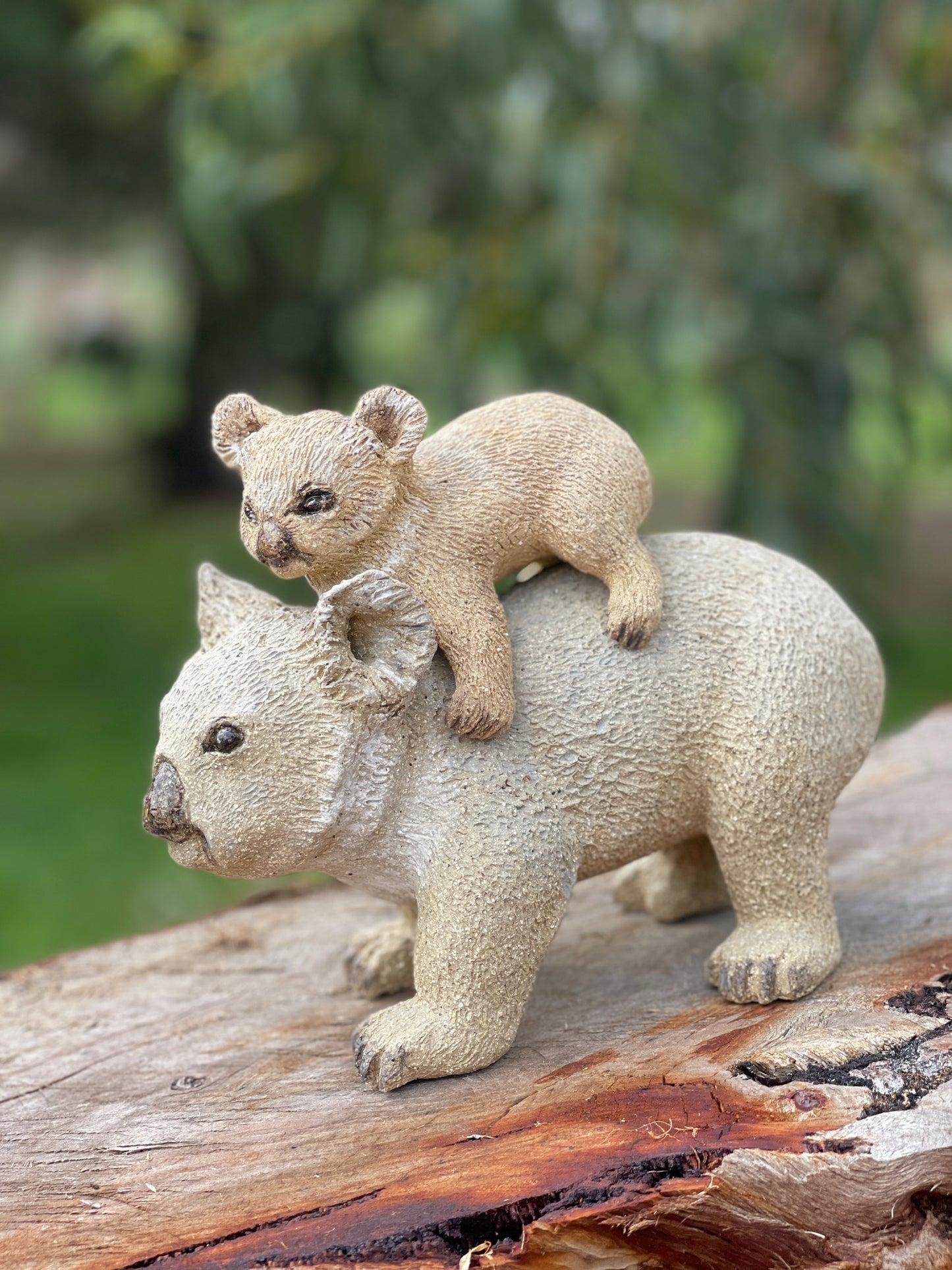 Mother Koala and Baby by Artist Nancy Keith - RRP $200