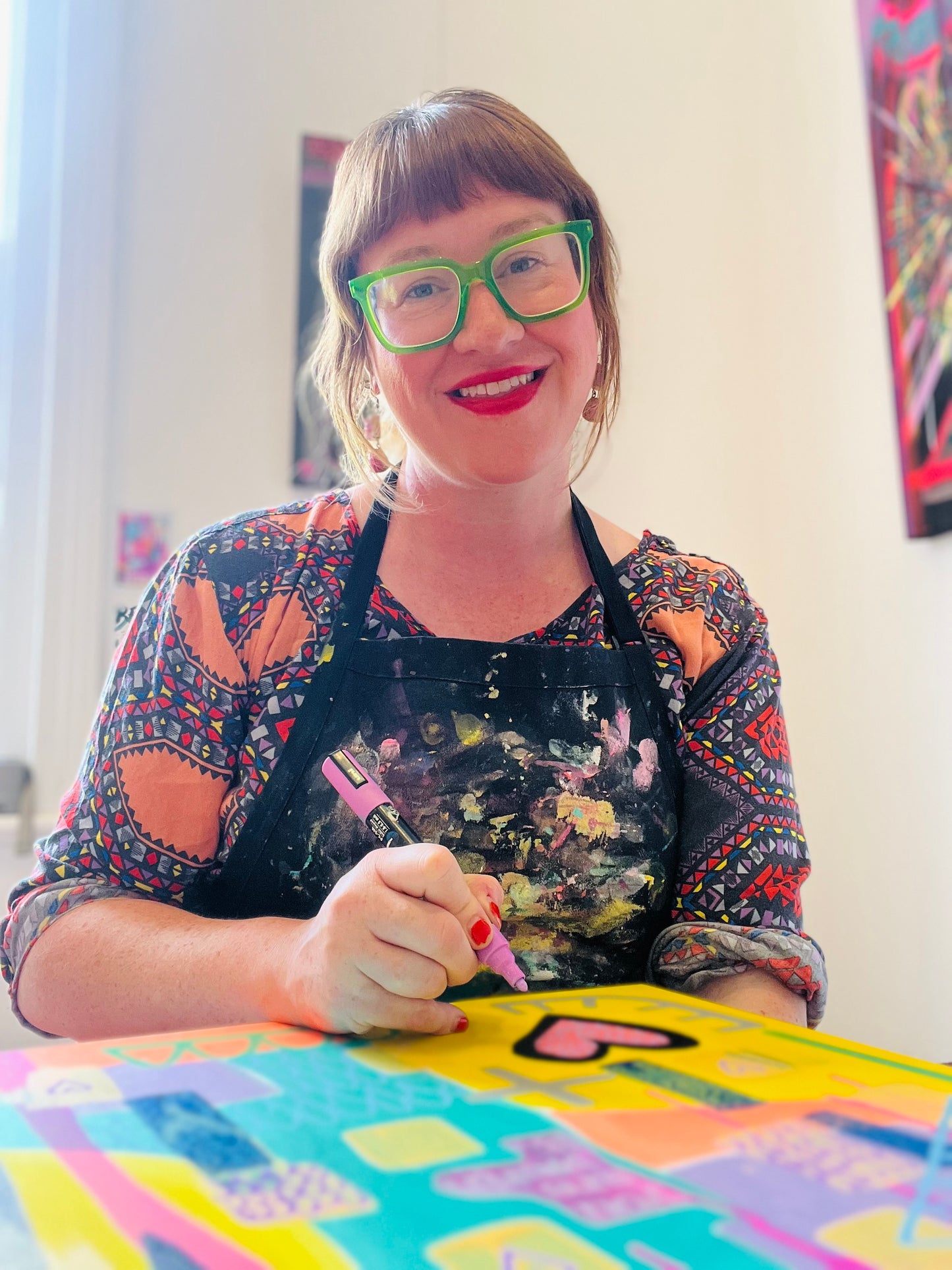 Luminous Chaos by Feature Artist Rebecca Abbey