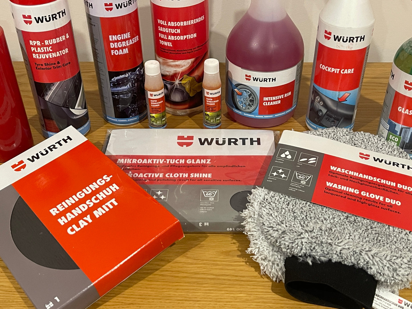 Wurth Car Cleaning Hamper Donated by Johnsons Car Restorations - RRP $400