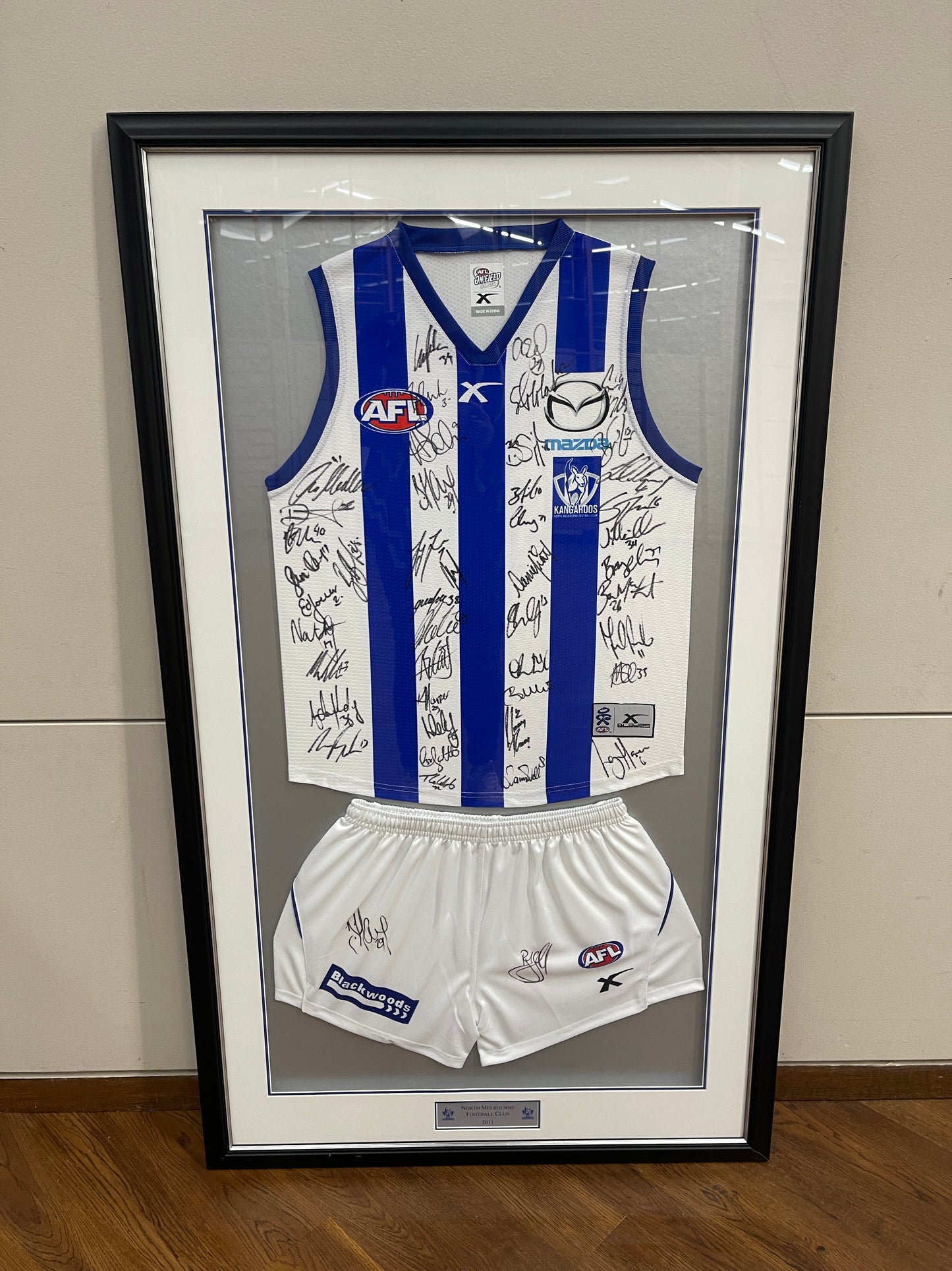 Jo Jobling Memorial Item - Team Signed Guernsey & Shorts 2011 - RRP $2500
