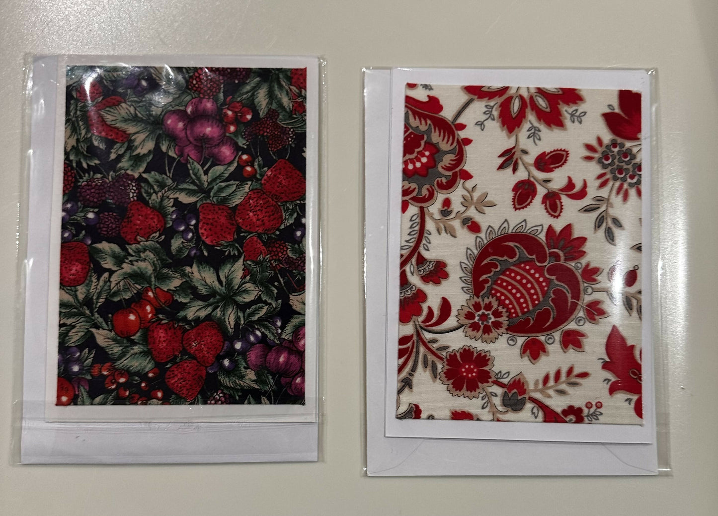 Fabric Greeting Cards