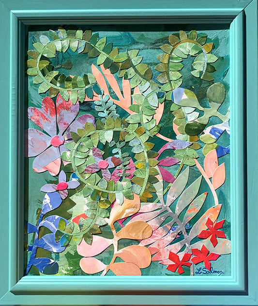 The Jungle of My Heart original artwork By Louise Salmon