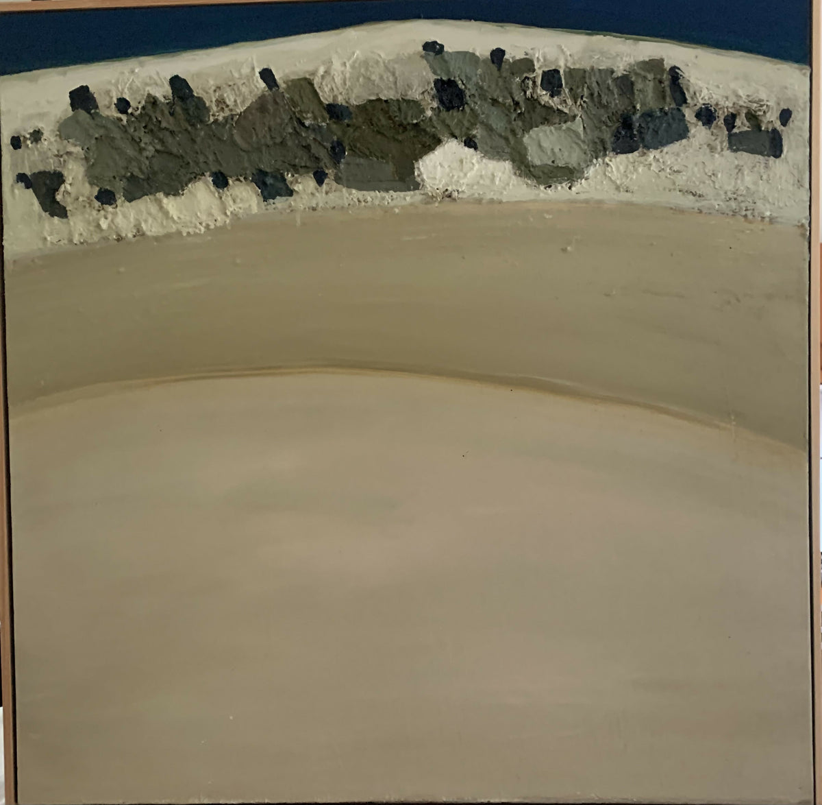 Dune with Rocks and Trees
