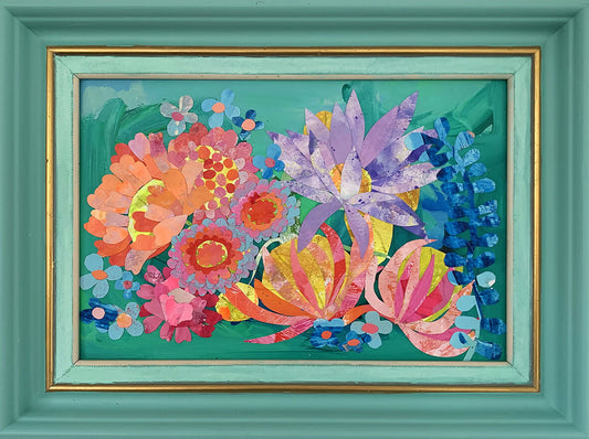 You Are Giving Me Flower Energy original artwork By Louise Salmon