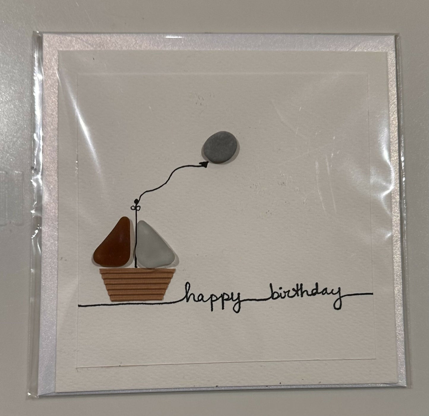 Sea Glass Greeting Cards