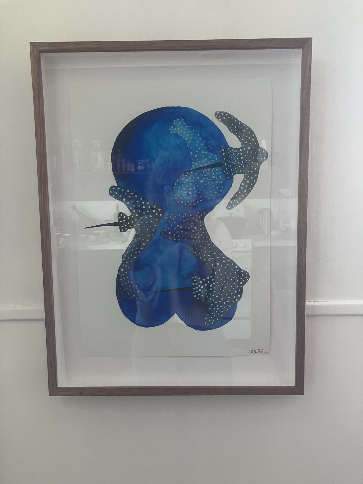 The Sting Rays Came Flying In (One) Framed