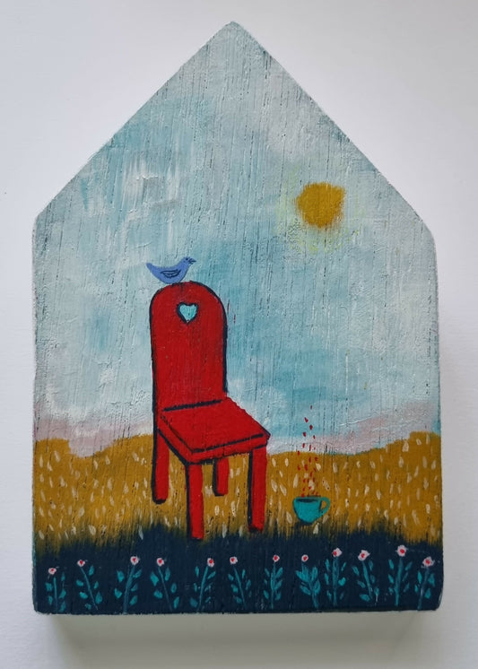 Little house sculptures- large