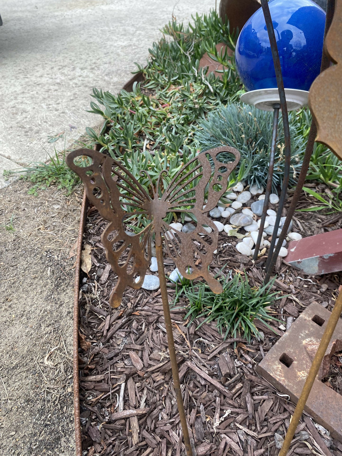 Corten Butterflies LARGE