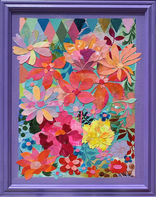 Sunshine Today original artwork by Louise Salmon