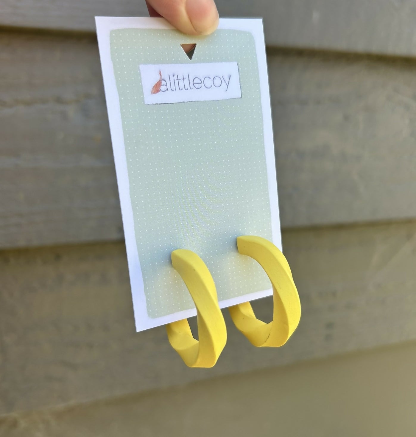 Mini Hoop earrings by alittlecoy