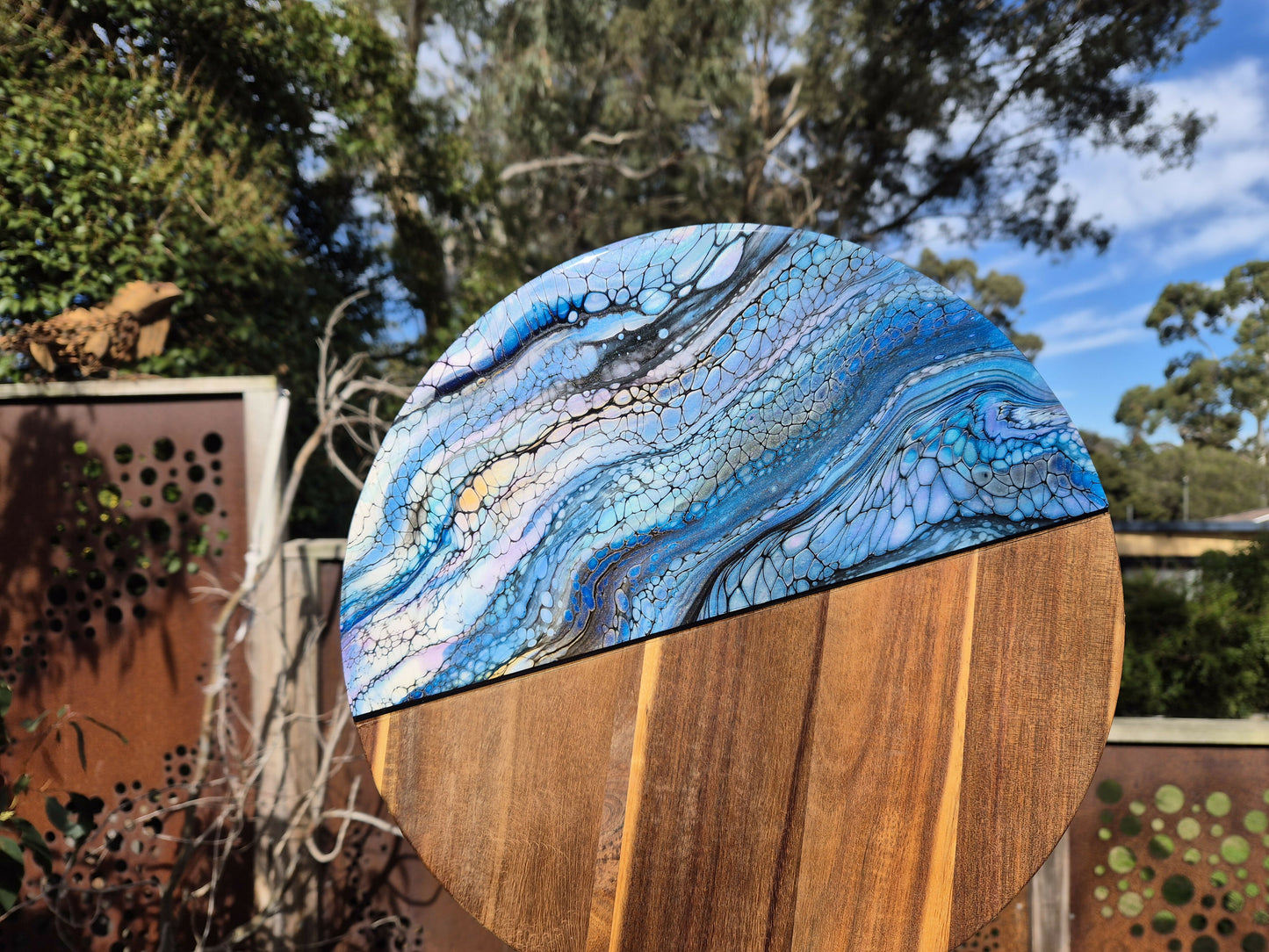 Midnight Blue Paddle Cheese Board