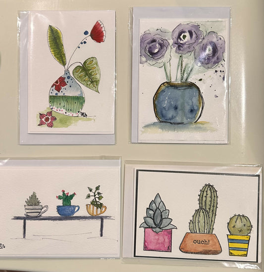 Watercolour Greeting Cards