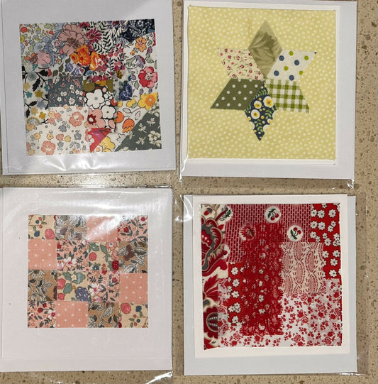 Fabric Greeting Cards