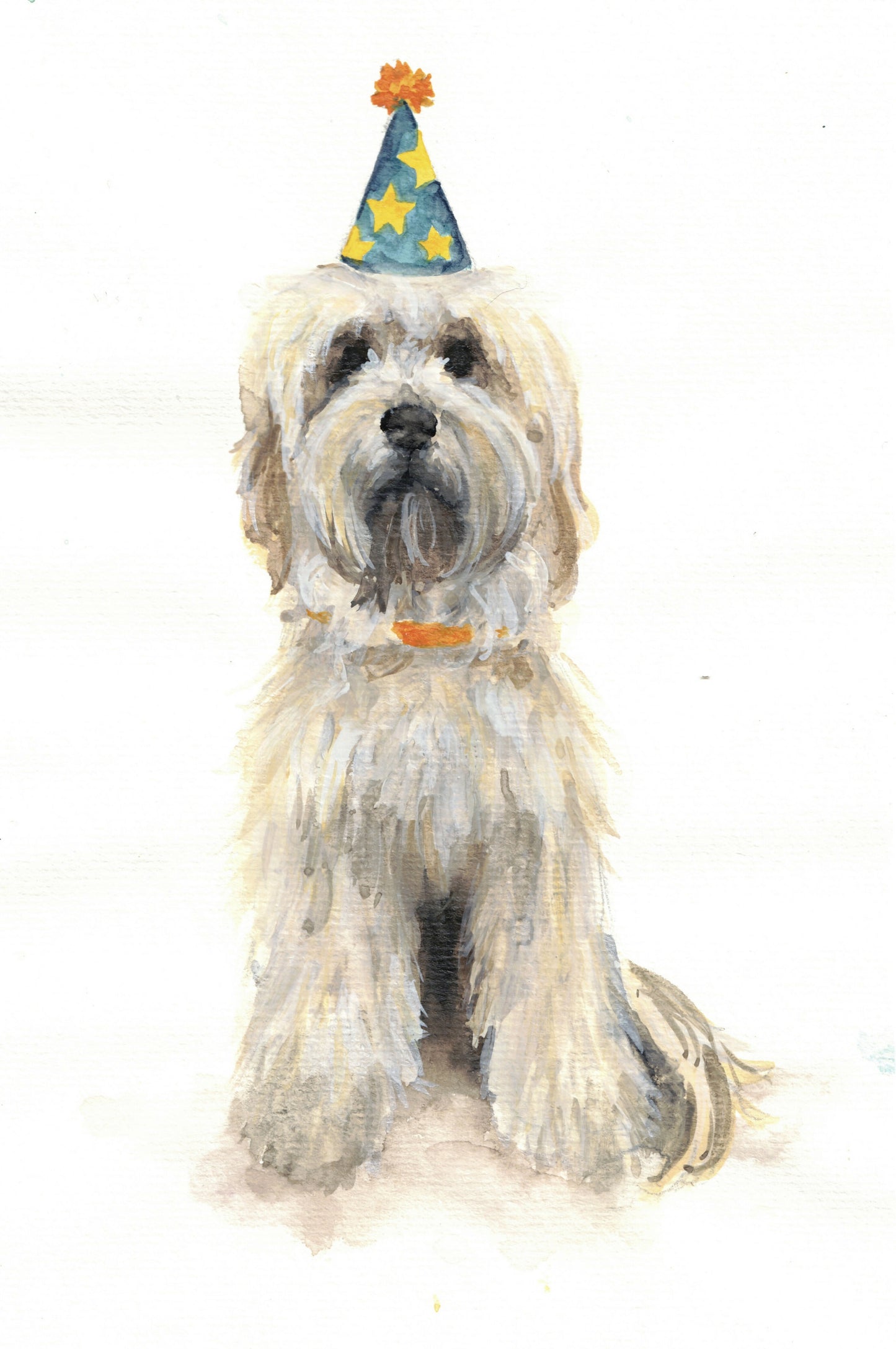 Groodle Greeting Card