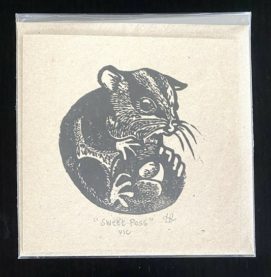 Affordable Art State Emblem Linoprint Cards