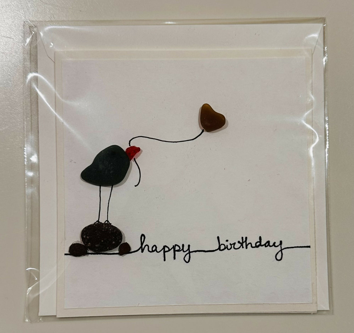 Sea Glass Greeting Cards