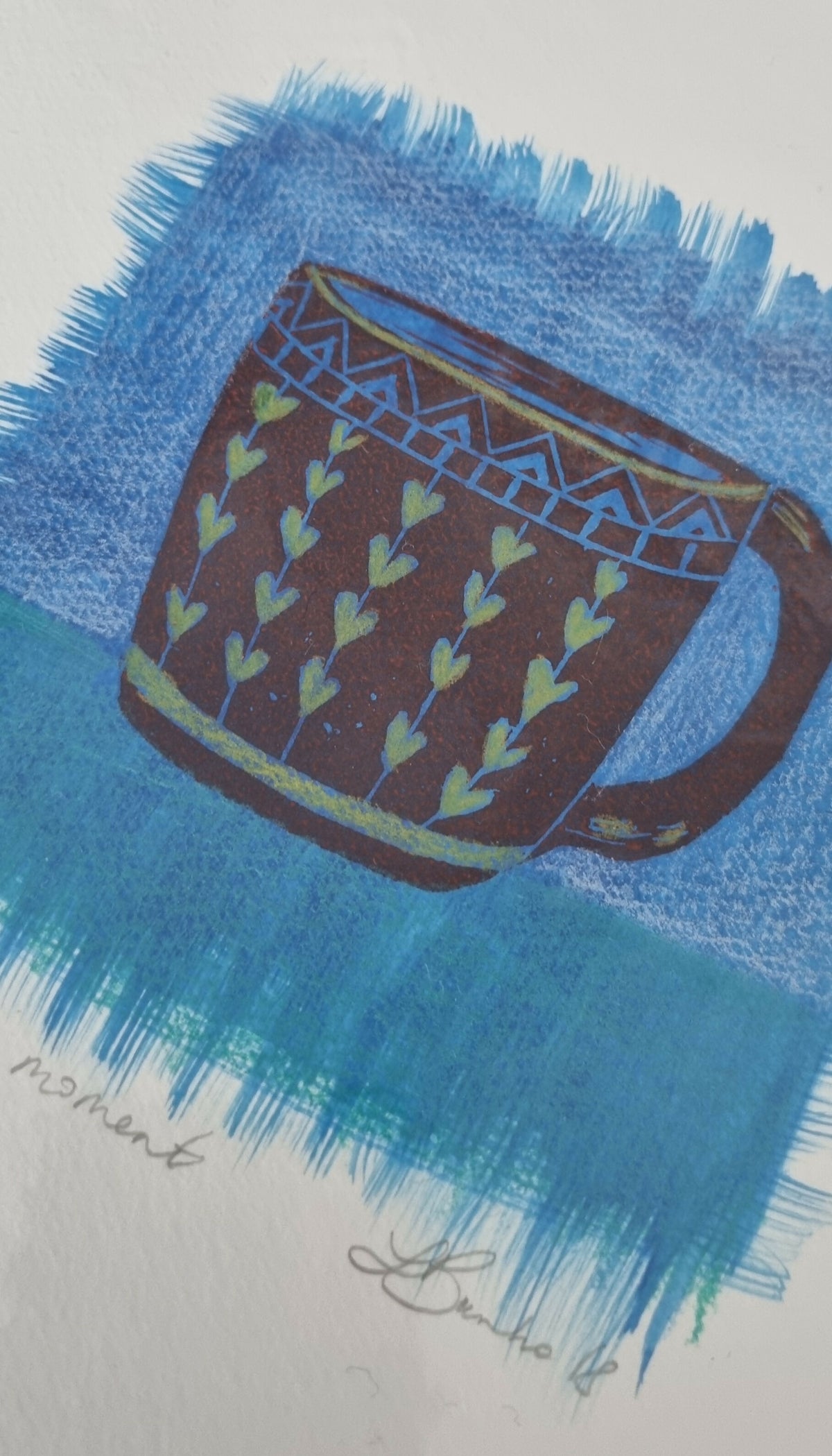 A4 coloured linocuts $65 each
