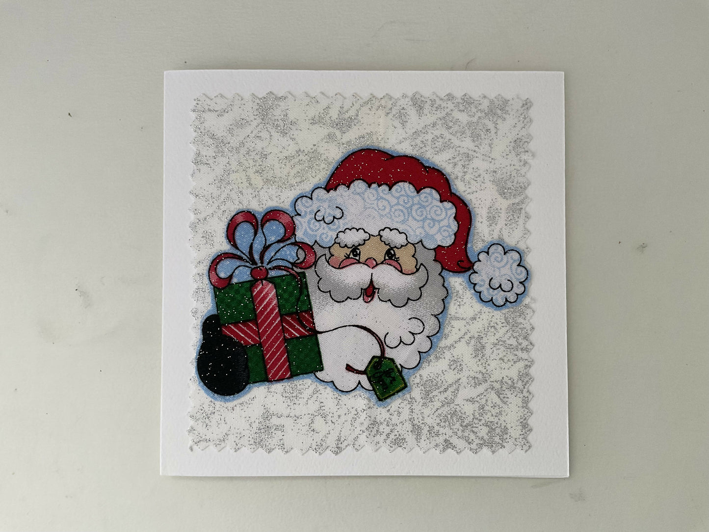 Fabric Greeting Card