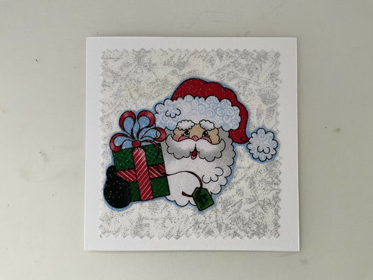 Fabric Greeting Card