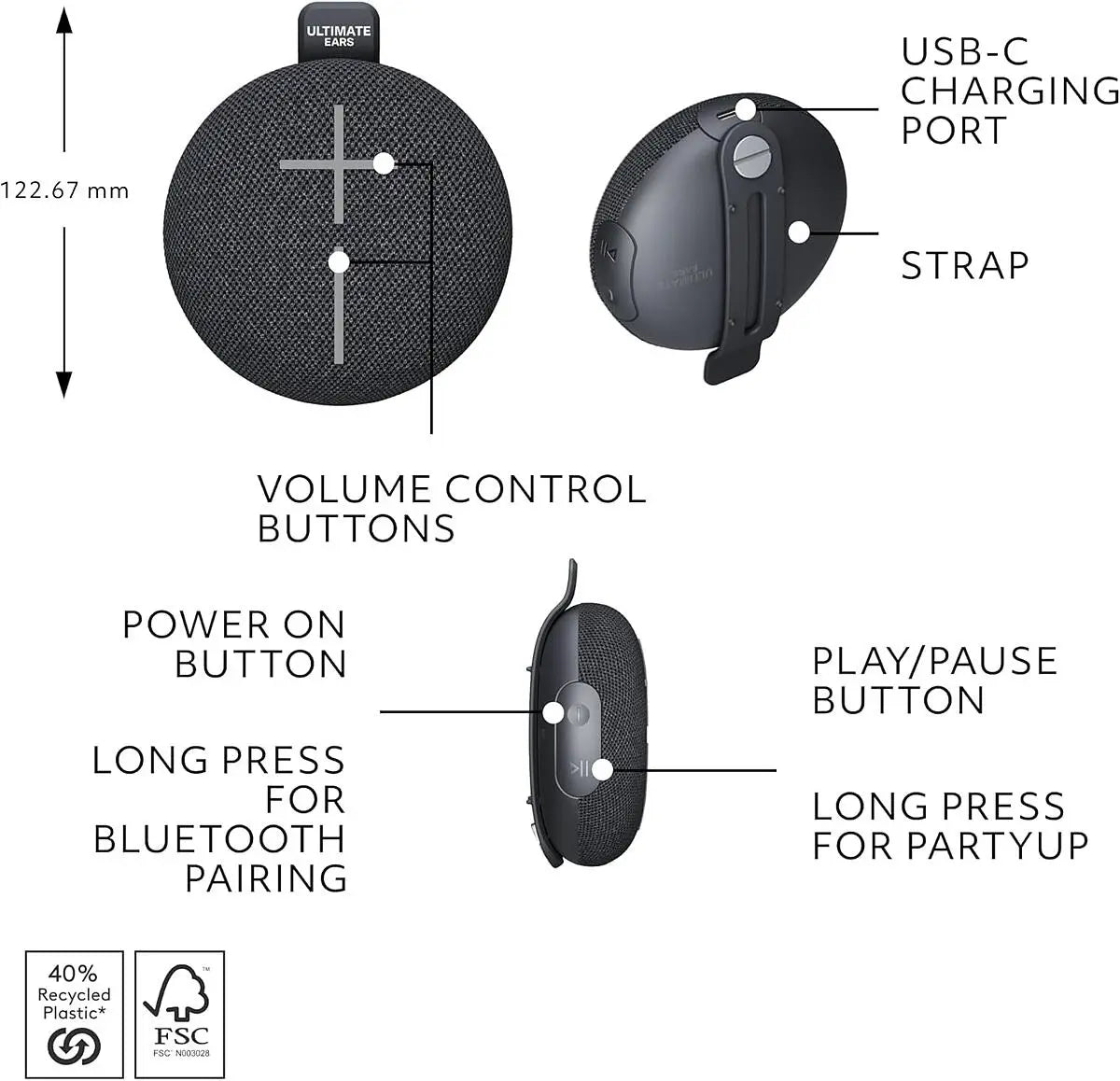 #6 Miniroll Bluetooth Speaker