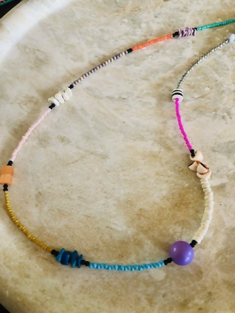 Seed Bead Necklace #7