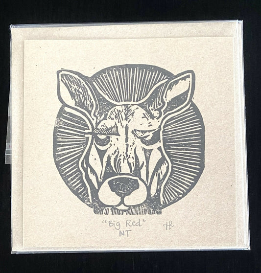 Affordable Art State Emblem Linoprint Cards