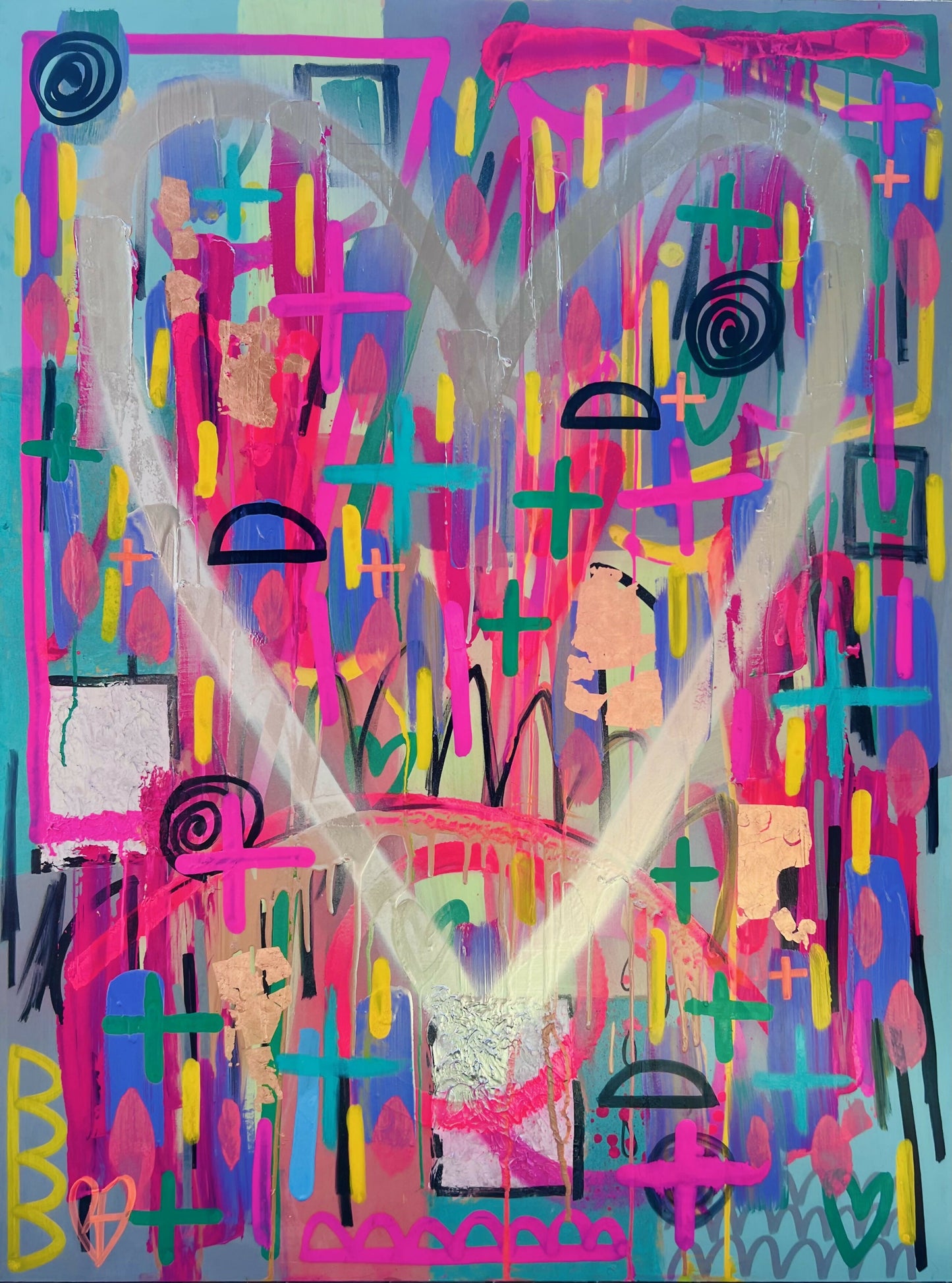 A3 Fine Art Print - Wild Heart