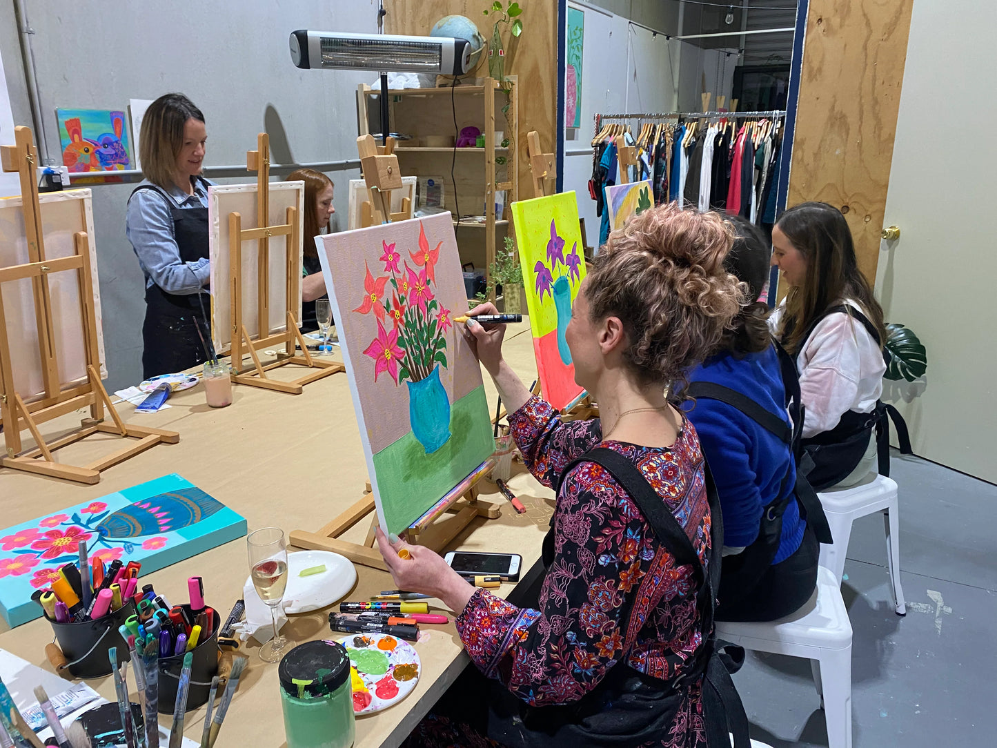 Paint & Sip Workshop for 5 with Rondelle Design - RRP $325